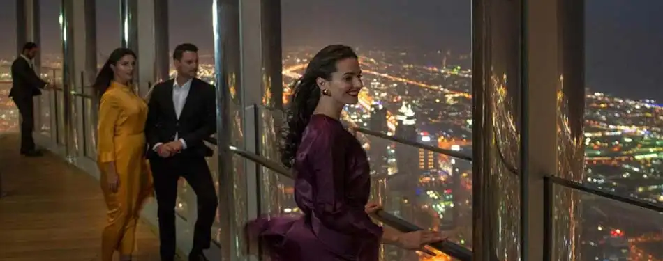 top of burj khalifa dubai