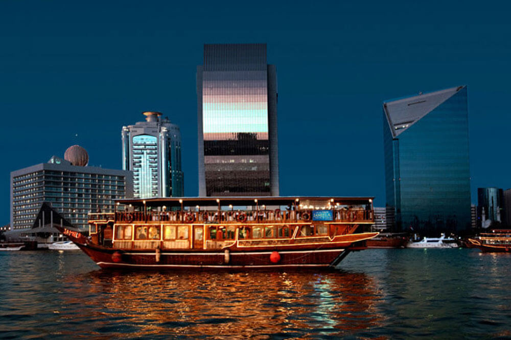 dhow cruise creek dubai