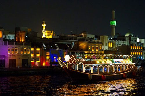 dhow cruise creek dubai