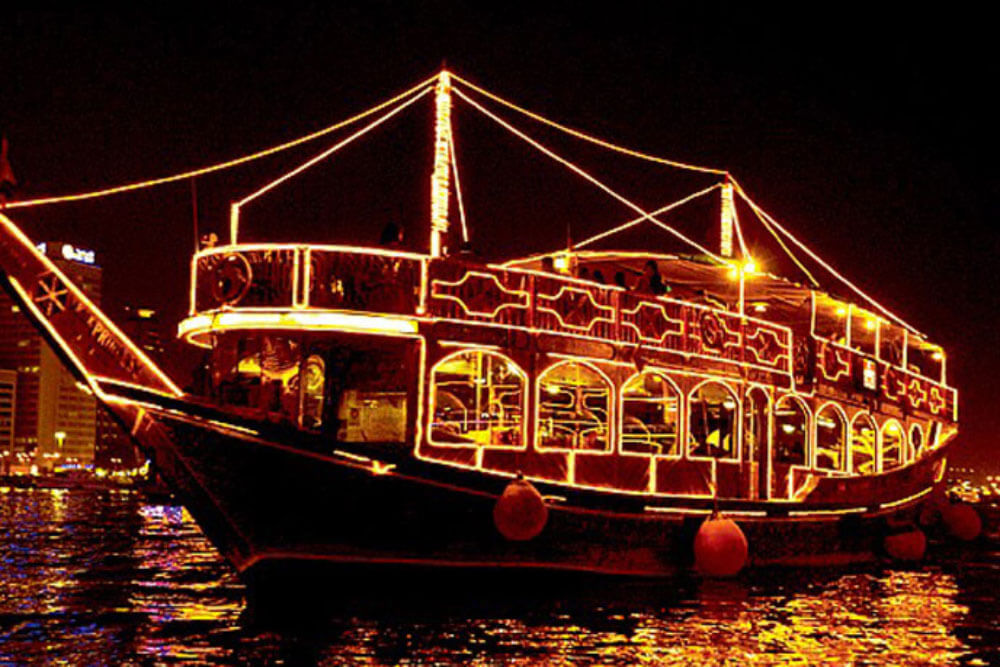 dhow cruise creek dubai