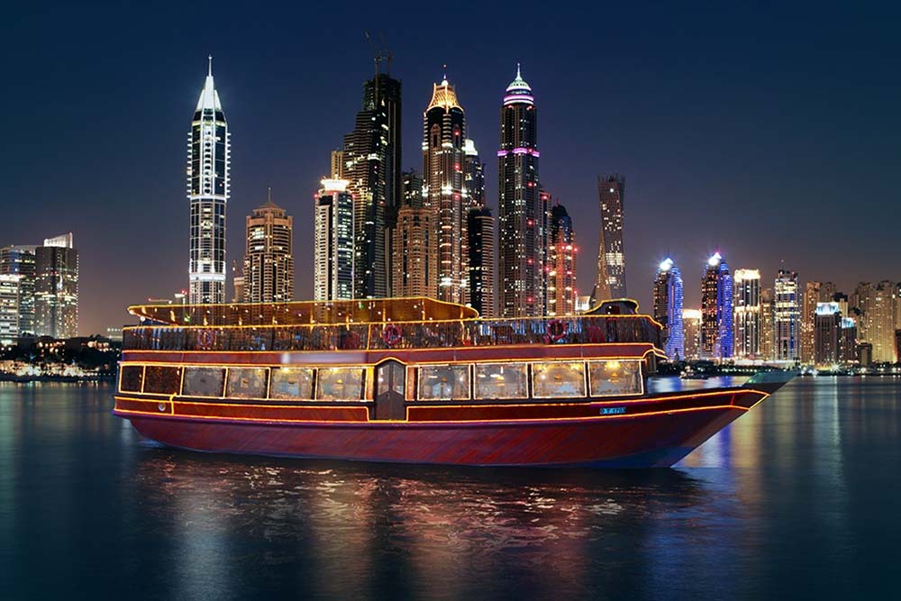 dubai marina dhow cruise