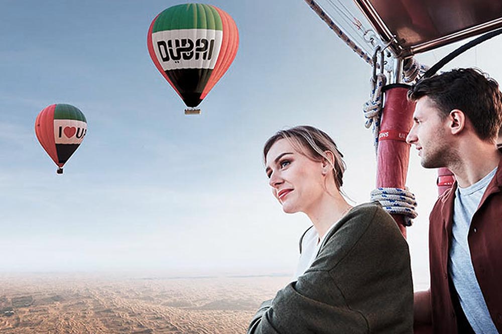 hot air baloon ride dubai