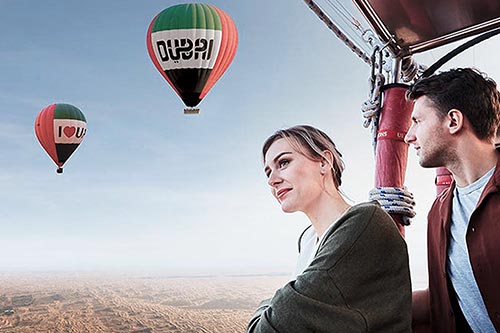 hot air baloon ride dubai