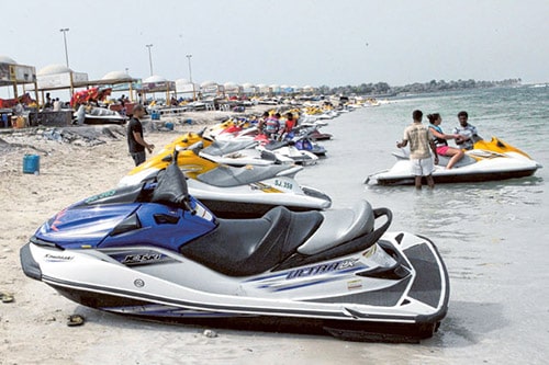 jet sky in mamzar dubai