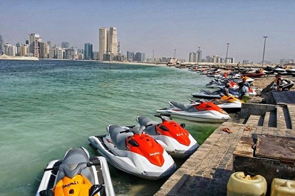 jet sky in mamzar dubai