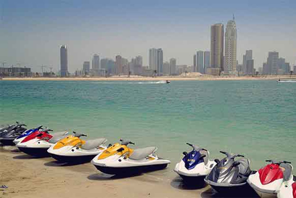 jet sky in mamzar dubai