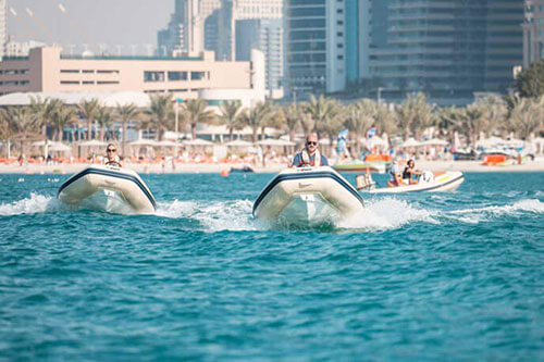 self drive boat tour dubai