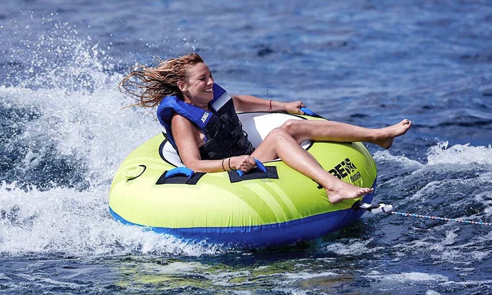 towable boat ride dubai